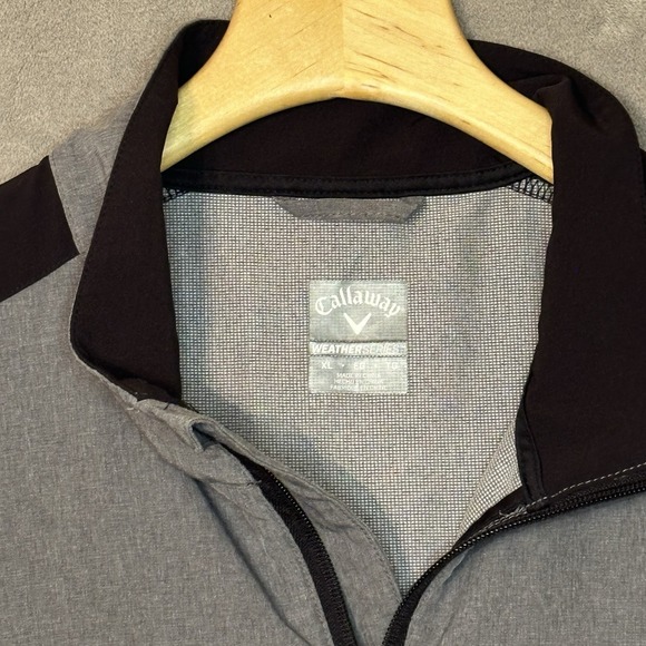 Callaway Men's 1/4 zip short sleeve Weather Series Golf Shirt XL - Picture 3 of 6